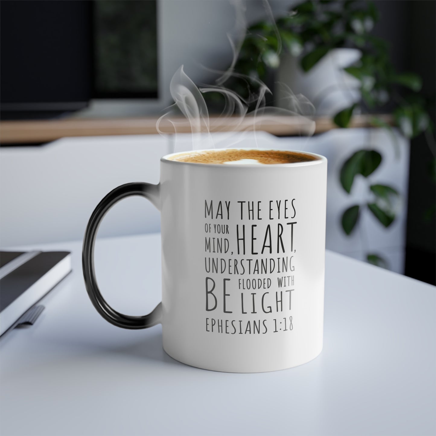 Ephesians 1:18 - 11oz Heat Reactive Colour-Changing Mug