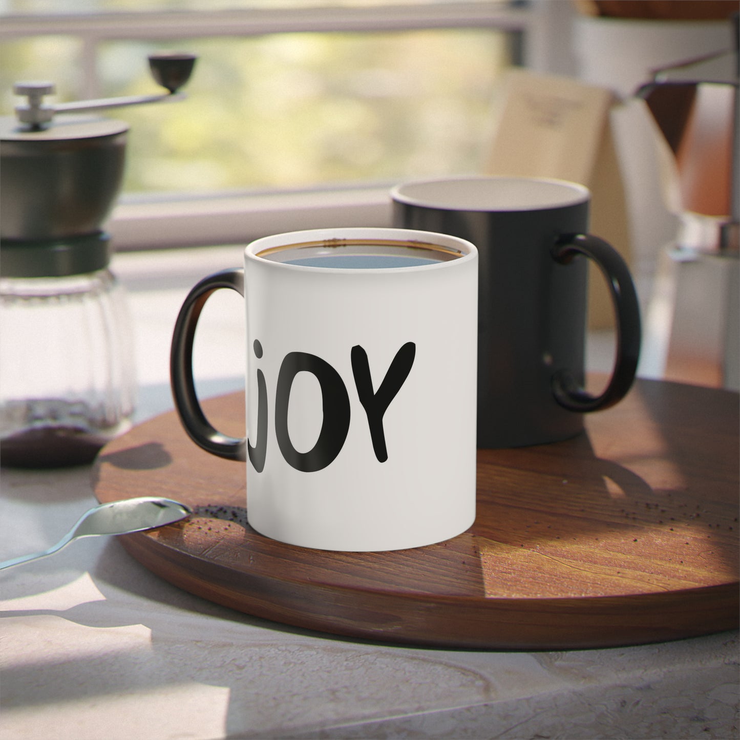Joy Comes In The Morning - 11oz Heat Reactive Colour-Changing Mug