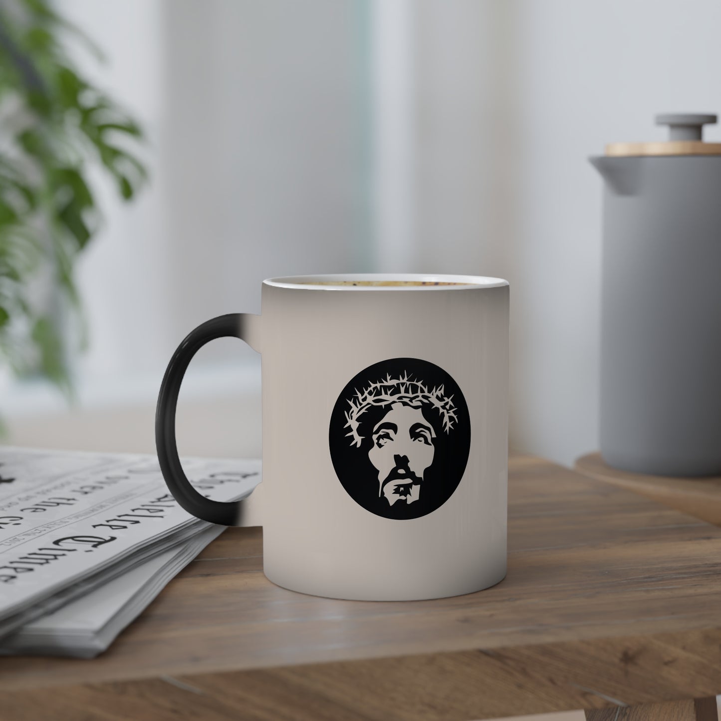 Light Shines In Darkness - 11oz Heat Reactive Colour-Changing Mug