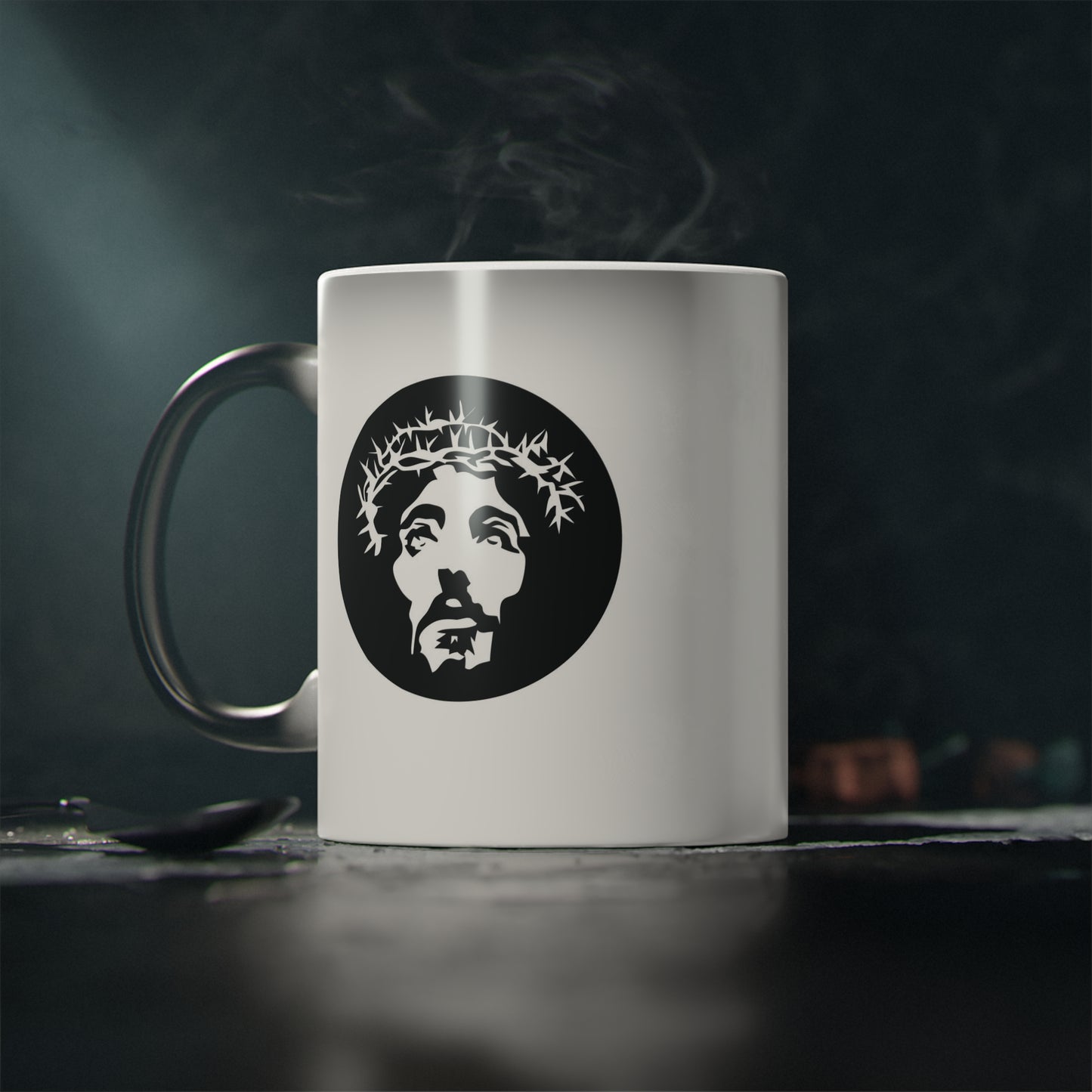 Light Shines In Darkness - 11oz Heat Reactive Colour-Changing Mug