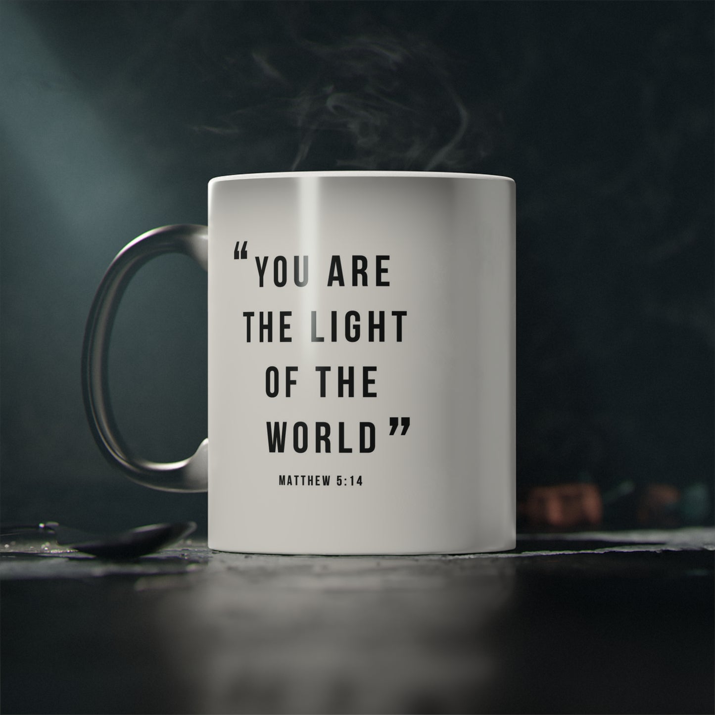 Light of The World - 11oz Heat Reactive Colour-Changing Mug