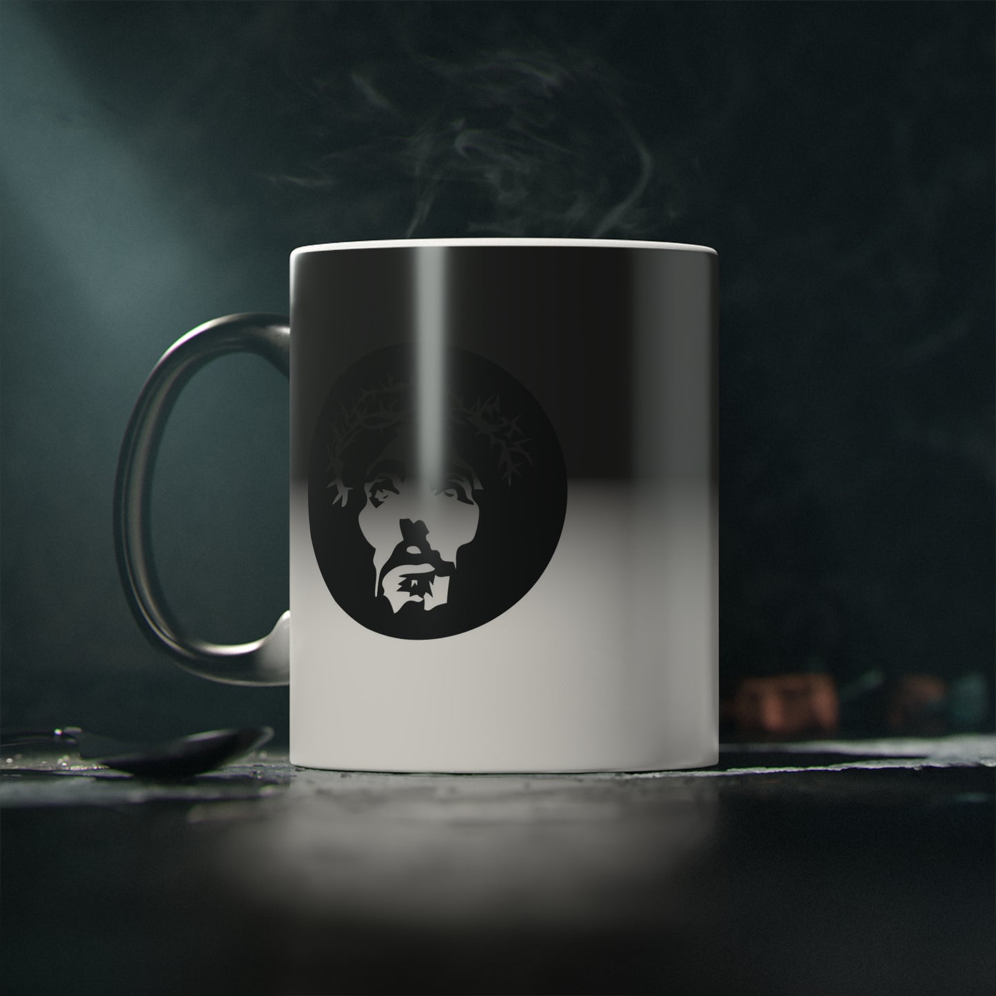 Light Shines In Darkness - 11oz Heat Reactive Colour-Changing Mug