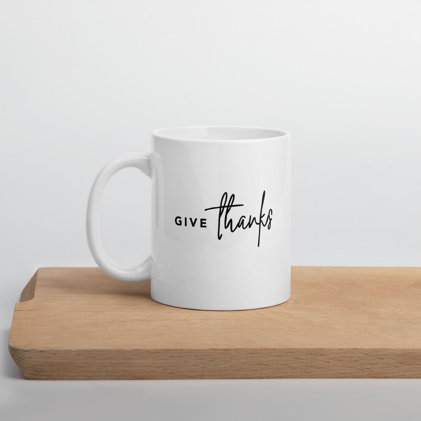 Give Thanks Mug