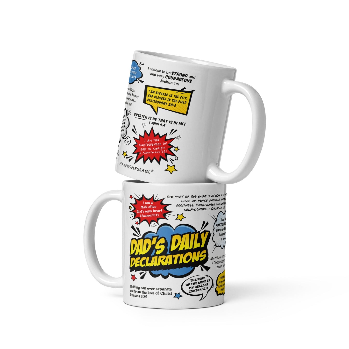 Daily Declaration Mugs For Men