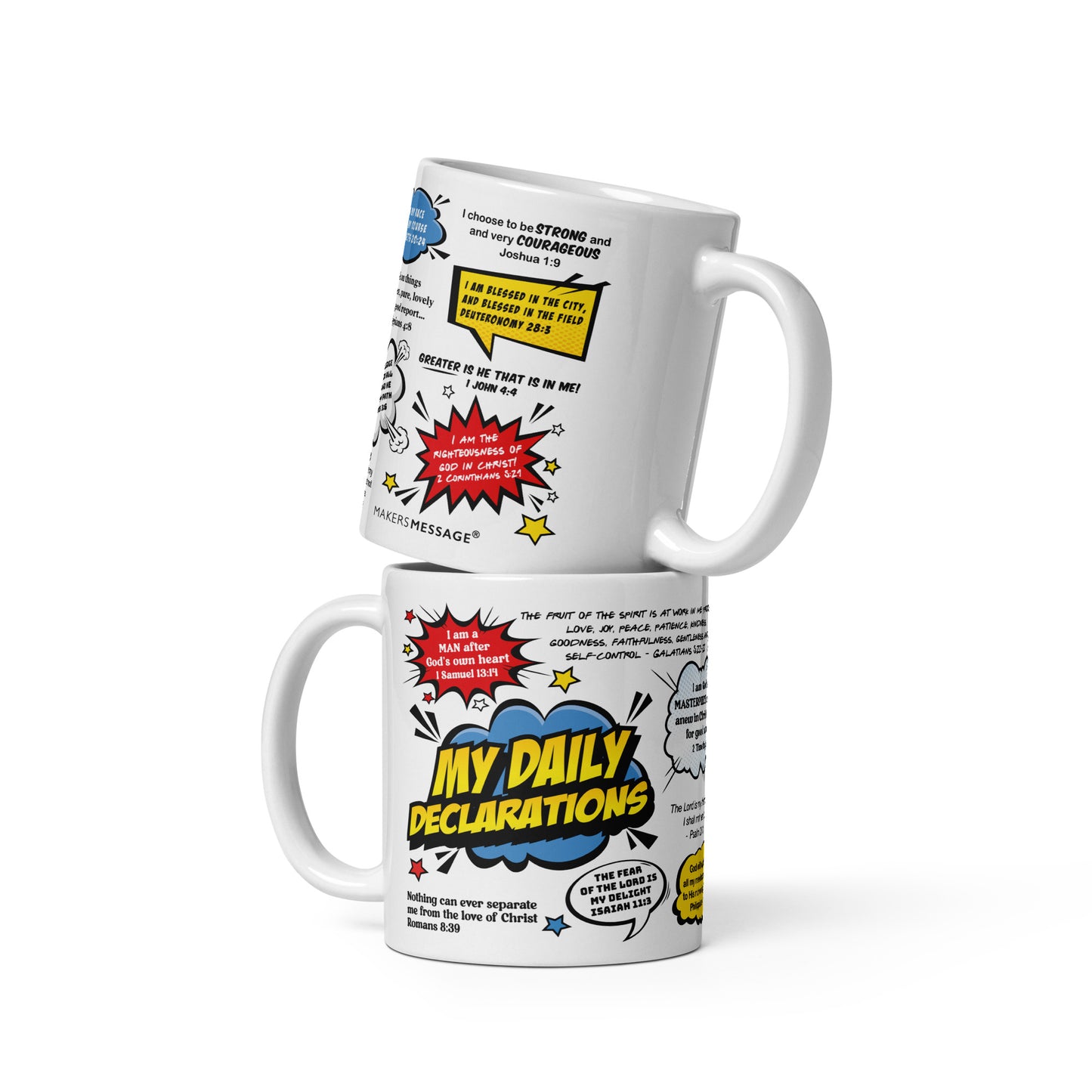 Daily Declaration Mugs For Men