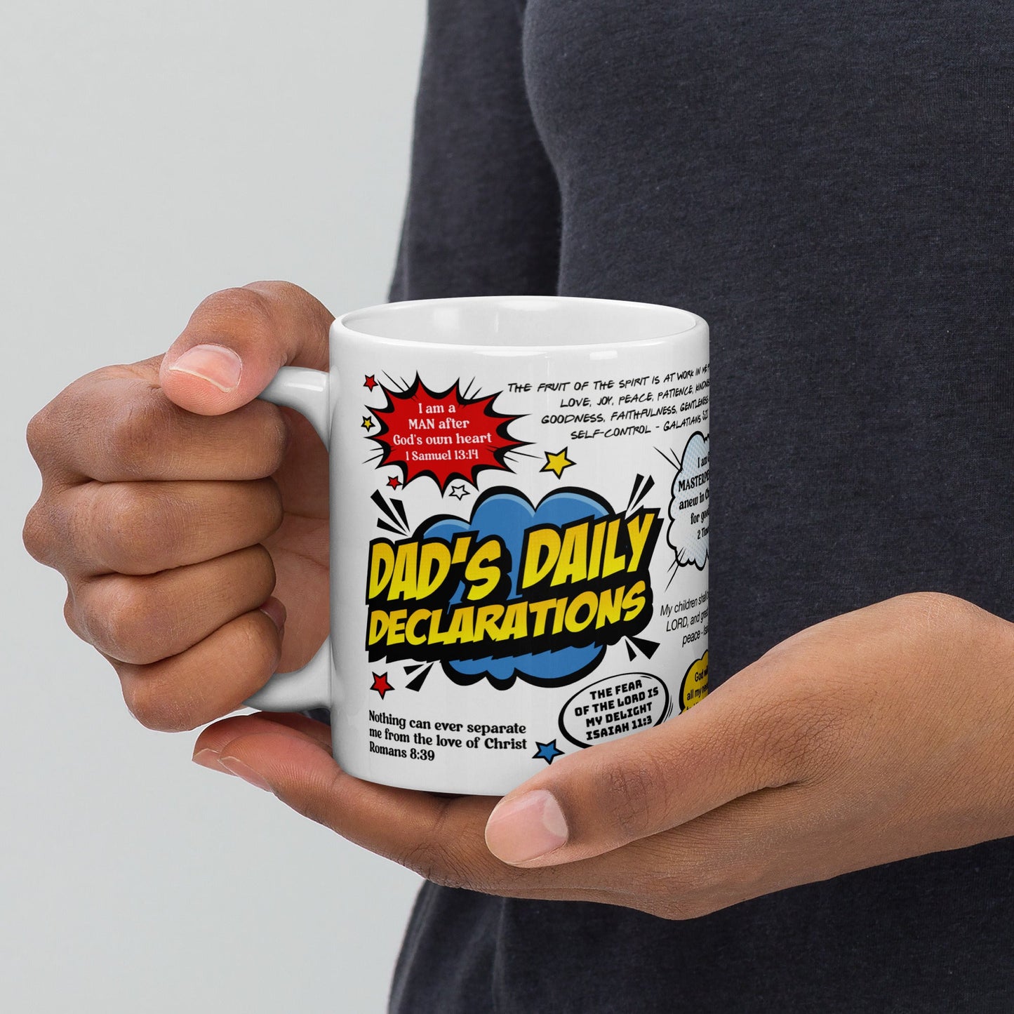 Daily Declaration Mugs For Men