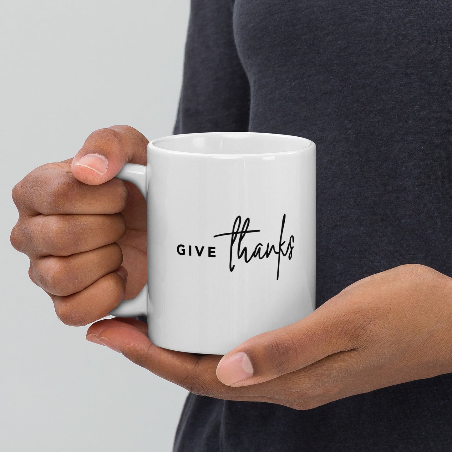 Give Thanks Mug