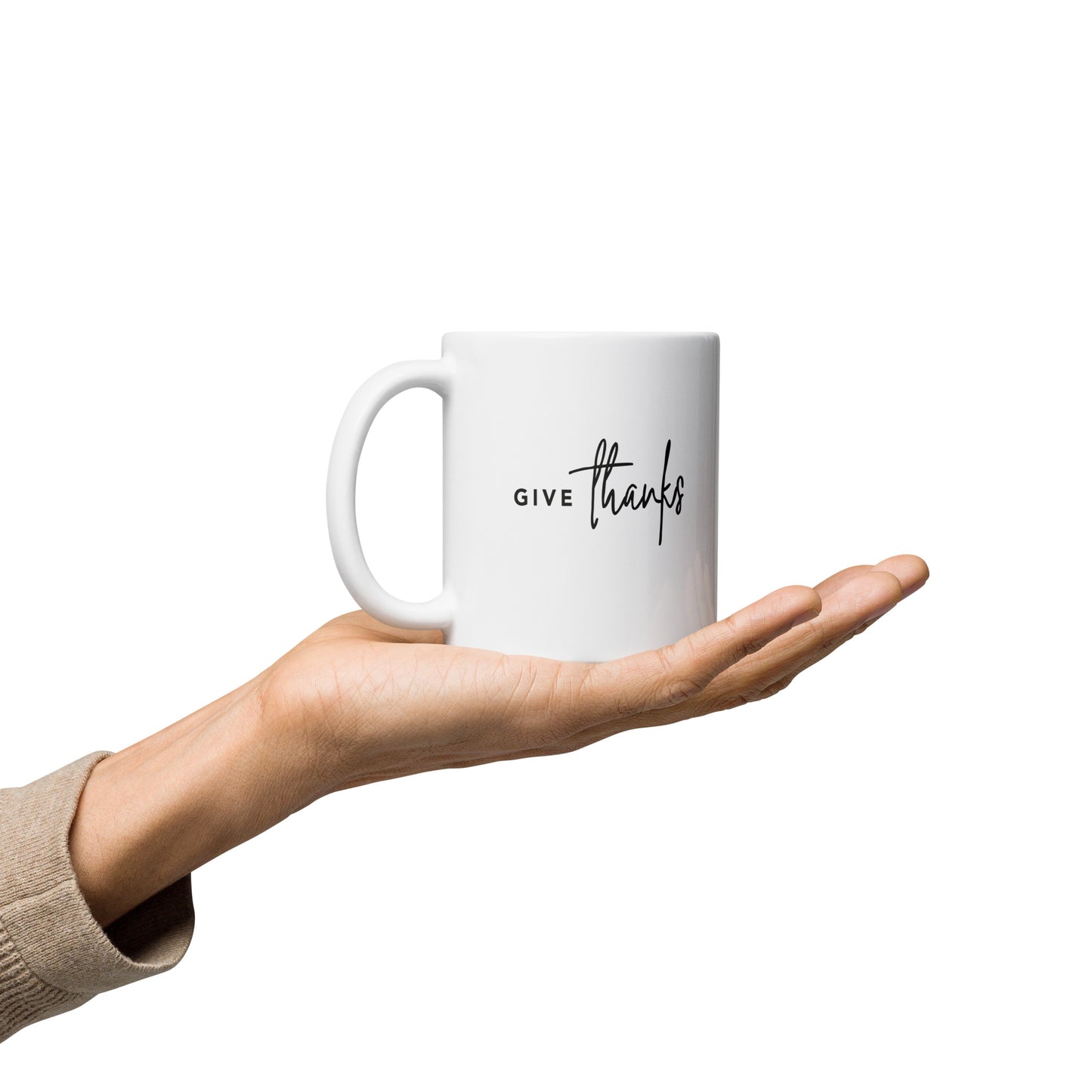 Give Thanks Mug