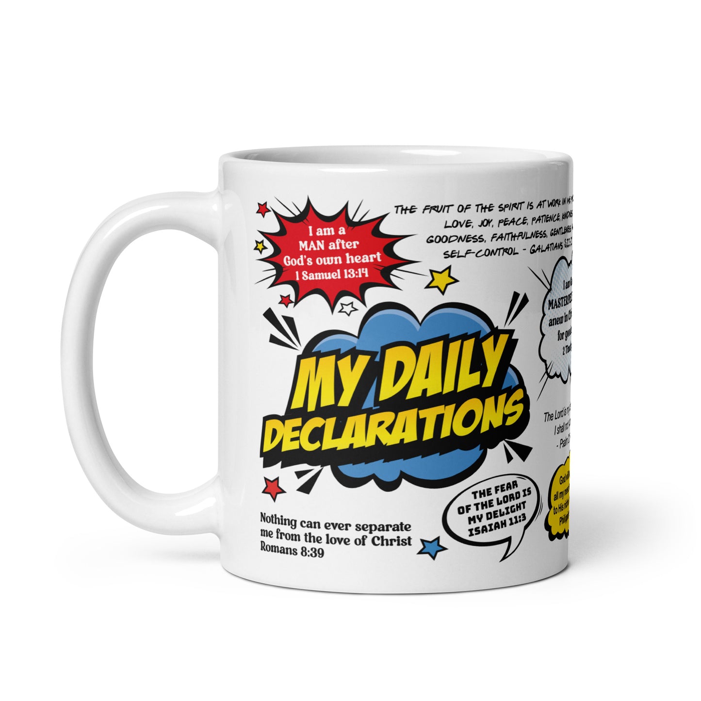 Daily Declaration Mugs For Men