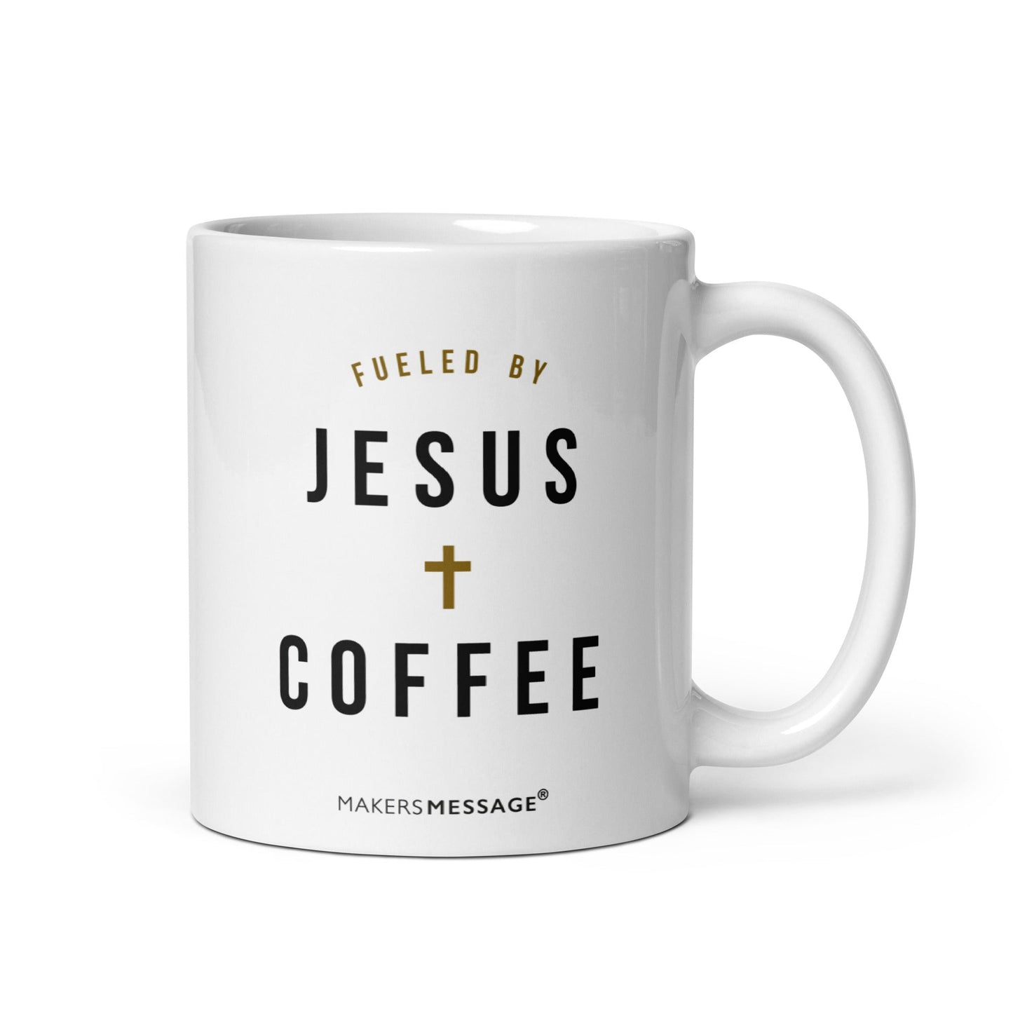 Fuelled By Jesus & Coffee Mug