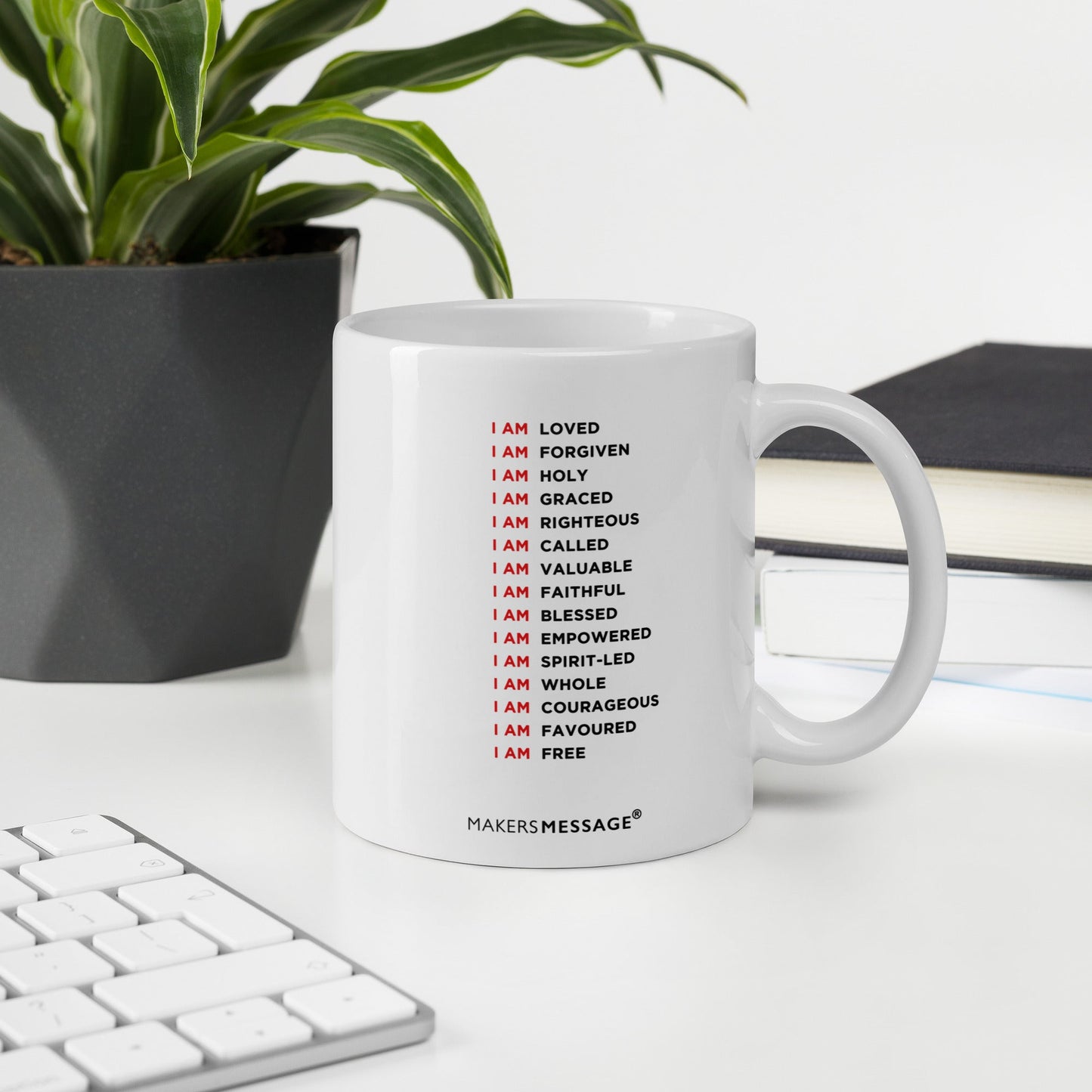 I am Who God Says I am Personalised Affirmation Mug