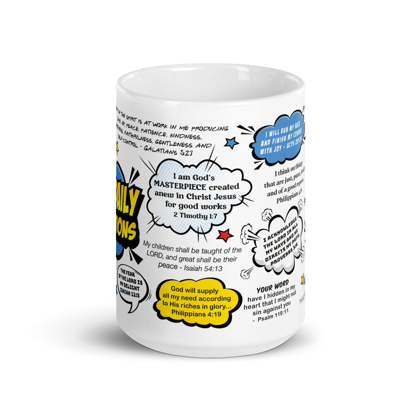 Daily Declaration Mugs For Men