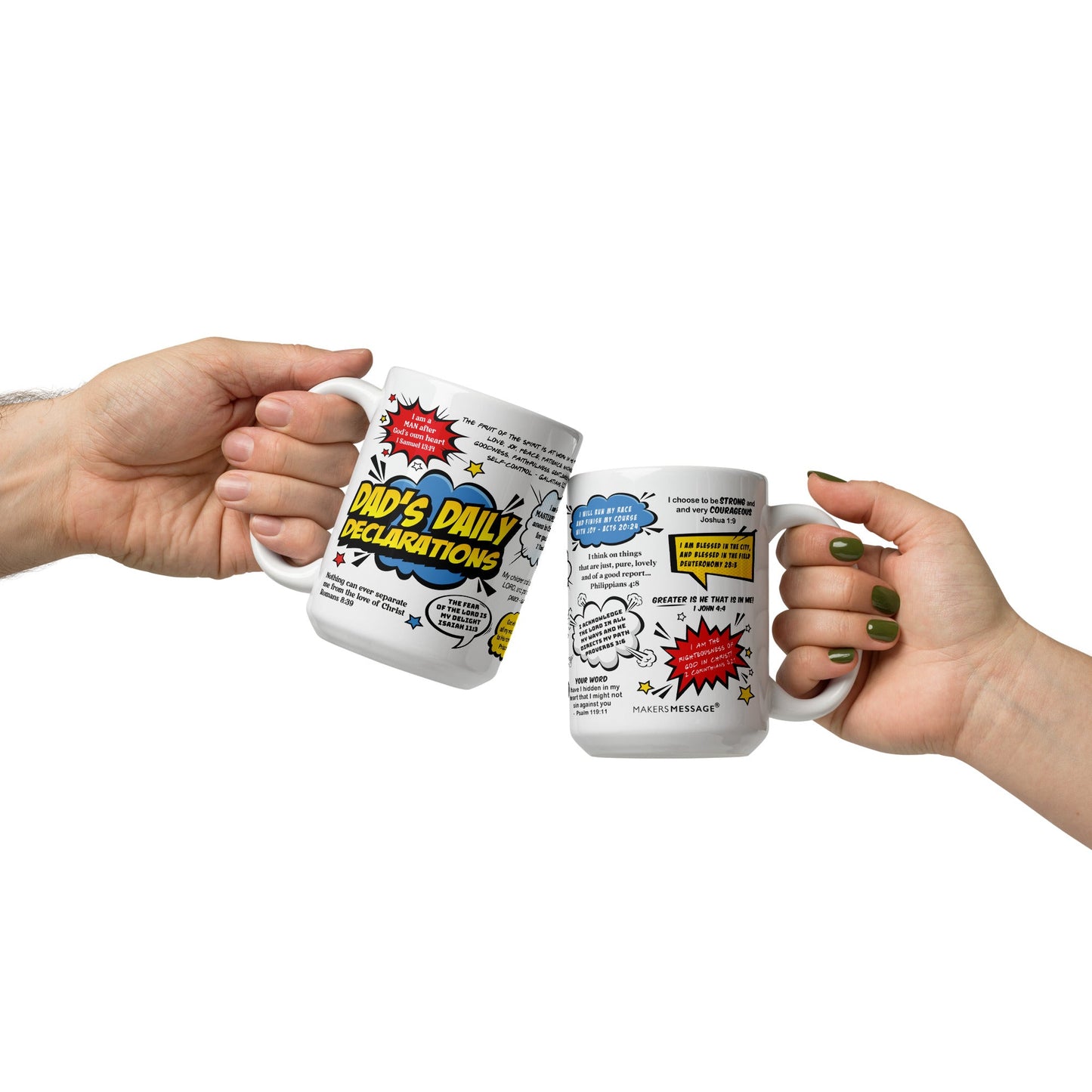 Daily Declaration Mugs For Men