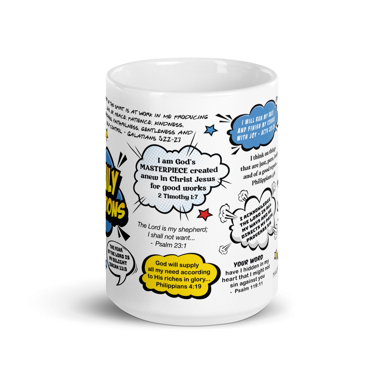 Daily Declaration Mugs For Men