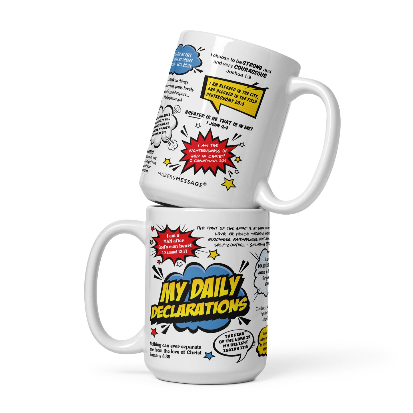 Daily Declaration Mugs For Men