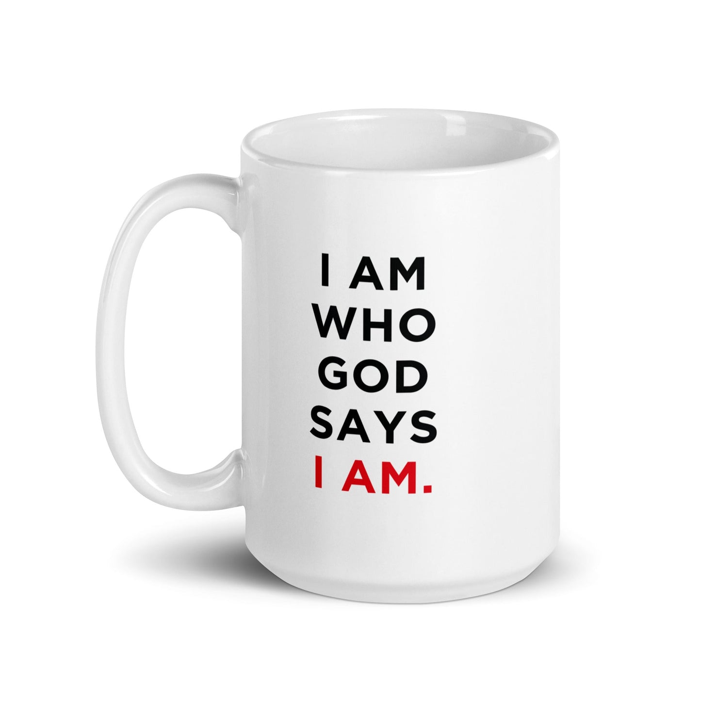 I am Who God Says I am Personalised Affirmation Mug