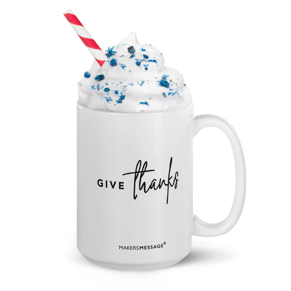 Give Thanks Mug