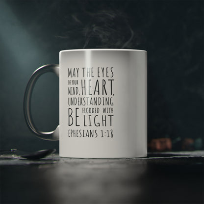 Ephesians 1:18 - 11oz Heat Reactive Colour-Changing Mug
