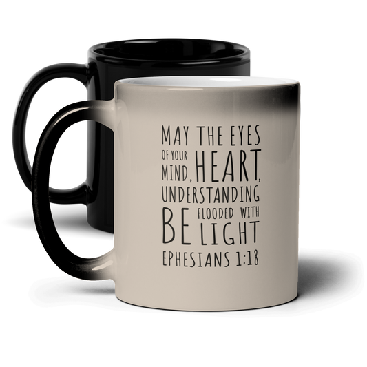 Ephesians 1:18 - 11oz Heat Reactive Colour-Changing Mug